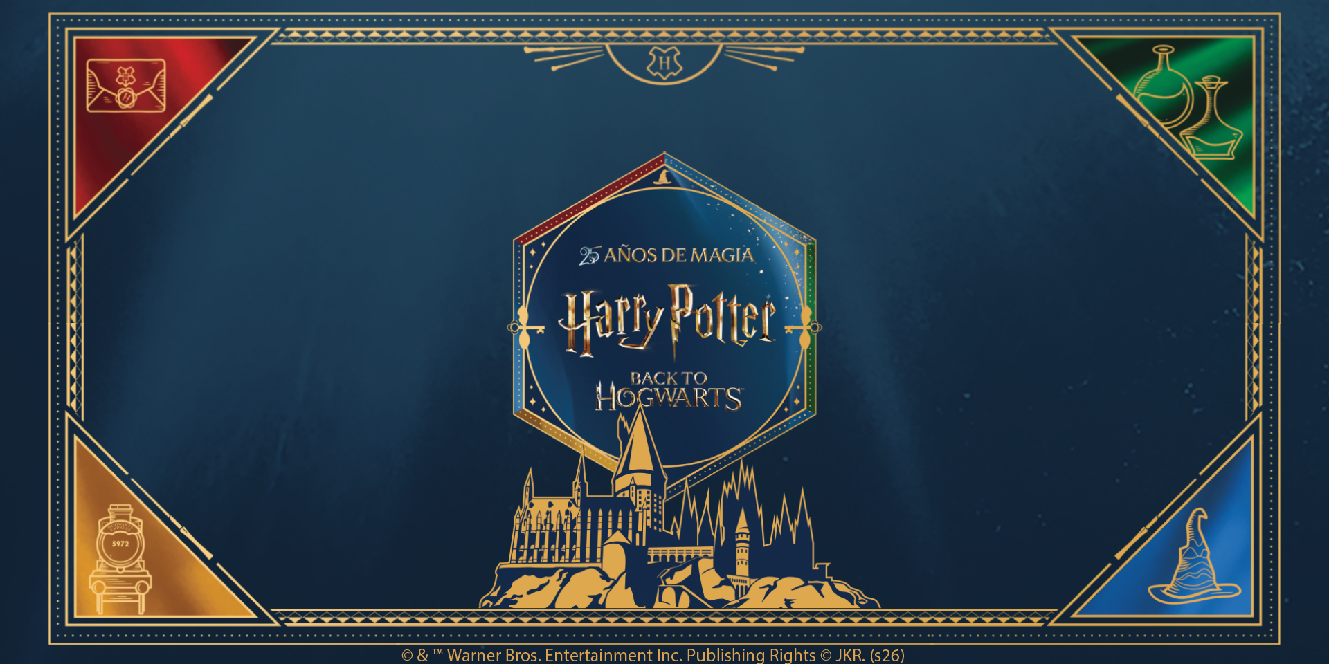 25 aniversario de Back to Hogwarts 2026
